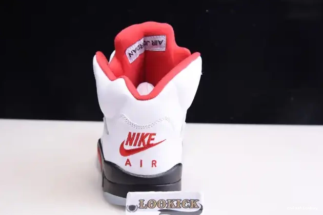 Tongue DA1911-102 Silver 5 (2020) Jordan Air Red Retro Fire 0615